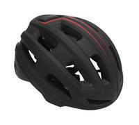 Generic Casco de Ciclismo Ligero y Transpirable para Adultos, Hombres, Mujeres, Bicicletas de Montaña y de Carretera, Ajuste Ajustable, Material de PC EPS, Forro Interior Limpio e Higiénico (Black)