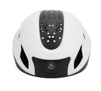 Generic Casco de Equitación Inteligente con WiFi 1080P para Poca Luz, Control Remoto Inalámbrico para Fotos Videos, Grabación Continua de 5 Horas, Aplicación Móvil en Tiempo Real (White)