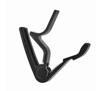 Generic Cejilla de Guitarra Popular Sólida y Duradera, Abrazadera de Afinación Portátil Liviana con Función de Liberación Rápida, Adecuada para Guitarristas, Proceso de Pintura Exclusivo (BLACK)