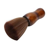Generic Cepillo de Barbero Cuello Plominado, Cerdas Suaves de Fibra Roto Cepillo de Barrido de Peluquería Cuello Tope de Plato para el Salón y la Limpieza del Hogar