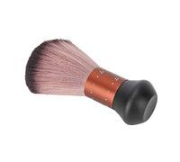 Generic Cepillo de Depilación de Diseño Ergonómico, Cepillo de Limpieza de Cabello Exquisito con Diamantes de Imitación, para Polvo para Salones, de Fibra Suave para Corte de Pelo, Fácil de Agarrar