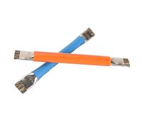 Generic Cepillo de Limpieza de IC de la Placa Base del Teléfono, Cepillo para Teléfono Antiestático de Doble Cabeza en Acero Inoxidable con una Rigidez de 2 Piezas de Alta Rigidez para Limpiar el