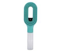 Generic Cepillo de Pelo con Pulverizador de Agua 2 en 1, Solución Combinada para Desenredar, para Niños, Mujeres, Hombres, Plástico ABS, Ligero, 23cm (BLUE)