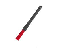 Generic Cepillo de Tambor Retráctil Varilla de Batería Cepillo Telescópico Accesorio para Percusión Mango de Nylon Flexible Función Práctica Adecuado para Toc, Rojo