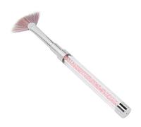 Generic Cepillo de Uñas en Ventilador, Hermoso Cepillo de Uñas de Nylon Práctico para Sala de Estar de Manicura