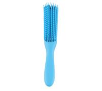 Generic Cepillo Desenredante de 8 Filas Peine Portátil Ergonómico para Masaje de Cabello Rizado y Cuero Cabelludo Plástico de 9,6 X 2,2 X 1,6 Pulgadas (BLUE)