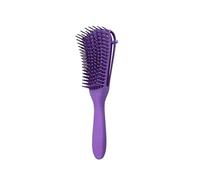 Generic Cepillo Desenredante de 8 Filas Peine Portátil Ergonómico para Masaje de Cabello Rizado y Cuero Cabelludo Plástico de 9,6 X 2,2 X 1,6 Pulgadas (PURPLE)