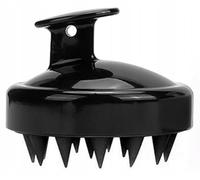 Generic Cepillo Exfoliante para el Cuero Cabelludo - Masajeador del Cuero Cabelludo - Cepillo de Baño con Champú - Masajeador del Cuero Cabelludo - Cepillo de Ducha Anticaspa - Negro