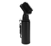 Generic Cepillo Limpiador de Raquetas, Botella Exprimible de 150ml, Ligero, Multifuncional, a Prueba de Fugas, Limpiador de Raquetas, Afilador de Ranuras para Hombres (rojo)