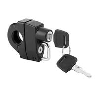 Generic Cerradura de Casco de Metal Antirrobo Duradera con Llaves para Manillar de 22 Mm Seguridad Conveniente para Ciclistas