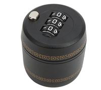 Generic Cerradura de Combinación para Botella de Licor, Tapa Sellada, Material ABS No Tóxico para Vino y Whisky, Diámetro Exterior de 1,77 Pulgadas