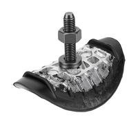 Generic Cerradura de Llanta de Motocicleta, Abrazadera Duradera de Aleación de Aluminio para Neumáticos para Carreras Todoterreno y de Resistencia de 1,85 Pulgadas