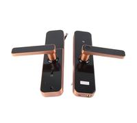 Generic Cerradura de Puerta sin Llave con Huella Dactilar, Compatible con, con Reconocimiento de Semiconductores para Seguridad del Hogar, Contraseña Virtual, Aleación de Aluminio