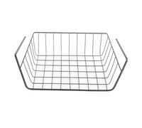 Generic Cesta de Almacenamiento Debajo del Estante, Cesta Colgante de Metal Duradera para Despensa de Cocina, Organizador de Ahorro de Espacio para Oficina (M)