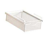 Generic - Cesta de almacenamiento debajo del estante, estante de mesa extensible, estable y práctica debajo del armario, para estanterías, armarios, S ampliar