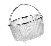 Generic Cesta de Malla de Acero Inoxidable de Primera Calidad para Cocinar Al, Herramienta de Cocina Duradera y Versátil para Alimentos Saludables, Cocina, 1 Unidad (18 cm)