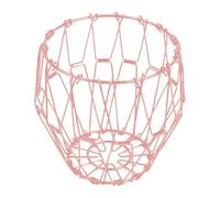 Generic Cesta Plegable para Frutas, Expositor, Cesta de Almacenamiento, Organizador de Artículos Varios para La Mesa Del Hogar, Oro Rosa, tal como se describe