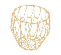 Generic Cesta Plegable para Frutas, Expositor, Cesta de Almacenamiento, Organizador de Artículos Varios para La Mesa Del Hogar, Oro, tal como se describe
