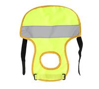 Generic Chaleco de Pato de Pollo de Poliéster de con Rayas Reflectantes para Seguridad Al Aire Libre (Green)