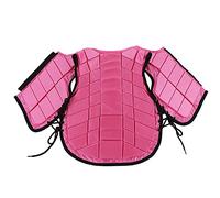 Generic Chaleco Protector Corporal Infantil para Montar a Caballo con Acolchado de Espuma Antideformación en Color Rosa para la Seguridad de los Niños en los Deportes Ecuestres (CM)