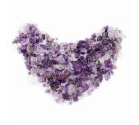 Generic Chips de Piedra, Piezas de Cuarzo sin Broche, Piedra Pulida sin Agujeros, de Cristal Opcional para el Trapo de Flores del Acuario (Cristal morado)