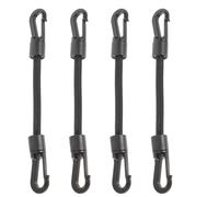 Generic Cinchas Elásticas Gancho para Uso Diario y Kayak, Cuerda de Amarre Multiusos de Alta Elasticidad 4 Piezas para Camping y Actividades al Aire Libre