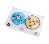 Generic Cinta de Casete de Metal Carrete a Carrete para Grabación de Música, Grabación de 50 Minutos para Rock o Hip Hop, Carcasa de ABS y Carretes de Aluminio, Regalo Ideal para Músicos o Bandas