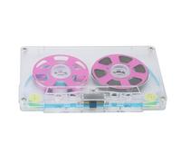 Generic Cinta de Casete de Sonido en Blanco Profesional de Carrete a Carrete para Grabación de Música, Cinta de Aluminio de 46 Minutos para Músicos y Bandas, Material ABS y Aleación de Aluminio