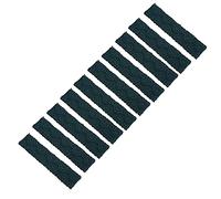 Generic Cinta de Encaje Verde Oscuro de 2 Pulgadas de Ancho, Borde Elástico Suave para Manualidades DIY, 10 Yardas, Cómodo Adorno de Encaje para Ligas, Diademas, Decoración de Bodas