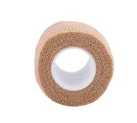 Generic Cinta de Vendaje Deportivo Cohesiva Resistente Al Agua - Juego de Cintas Adhesivas Fáciles de Rasgar para Articulaciones de los Dedos - 5 Rollos (color de piel)
