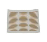 Generic Cinta para Párpados Dobles, Adhesivo Encantador para Ojos Más Grandes, 72 Pares, Transparente para Personas con Párpados Dobles Internos (modelo 1302 color de piel)