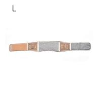 Generic Cinturón Magnético Autocalentable para Espalda, Soporte Lumbar, Transpirable, Unisex, Negro, L (L)