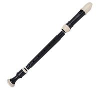 Generic Clarinete con Llave F de Grabadora Alto con 8 Orificios, Material de Resina ABS Fácil de Limpiar, Pronunciación Estable, Perfecto para Principiantes y Niños, Diseño Compacto e Higiénico