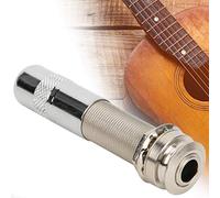 Generic Clavija de Guitarra Cilindro Roscado Plateado Elegante de 1/4 pulg. Para un Tono Perfecto en el Conector de Cierre de Correa de Guitarra, Adecuado Para Bajistas Cobre