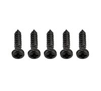 Generic Clavijas de Afinación de Guitarra Elegantes Tornillos de Montaje Cromados 50 Piezas para Afinadores de Guitarra, Tornillos Esenciales para Golpeador de 0,9-1,1 Cm, 3 Mm para Golpeadores,