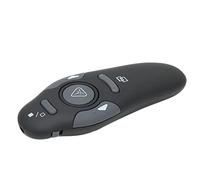 Generic Clicker Presentador Inalámbrico Mando a Distancia Ergonómico para Presentaciones y Reuniones - Receptor USB Incluido