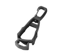 Generic Clip para Guantes Pinza Ergonómica Portaguantes Gancho Multiusos con Diseño Compacto y Apertura Fácil y Portátil Adecuado para, Negro