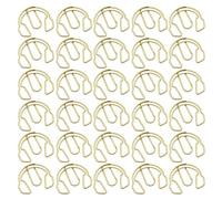 Generic Clips de Papel de Metal con Forma única de Auriculares, Marcadores Decorativos para Oficina, Escuela, Uso Doméstico, 30 Piezas de Acero Inoxidable (Forma de auriculares)