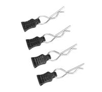 Generic Clips de Pasador RC R con Lengüetas de Tracción para 124008 124010, Clips de Cuerpo Confiables, Material Ligero, 4 Uds.