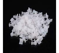 Generic Clips de Plástico para Injertos, Ligeros y Seguros, 100 Unidades, Clip para Plantas para Injertar Berenjenas y Sandías
