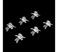 Generic Clips Para Tallo de Orquídea, Soporte de Agarre Fuerte, 100 Uds. Para Orquídea, Tomate, Pepino, Melón, Flor, Vides, Plástico Transparente, 1,38x1,38 Pulgadas (Blanco transparente)