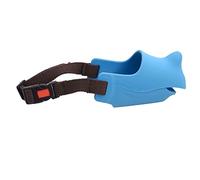 Generic Cobertura para la Boca para Mascotas, Forma de la Mordedura de Hocico de Rinocerontes Transparentes y la Prevención de la Corteza Al Aire Libre Ajustable para el Collie Collie (XL