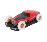 Generic Coche de Juguete Eléctrico para Niños con Luz y Música para Niños, Experiencia de Juego Divertida, Elegante y Transformadora, 1 Unidad (Rojo)
