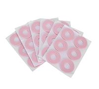 Generic Cojín de Callos de Espuma de Látex a Prueba de Abrasión para Parche de Maíz de Pie, Protector de Pie de Absorción de Impactos para Almohadillas de Maíz, Rosa, 6 Piezas (redondo rosa L)