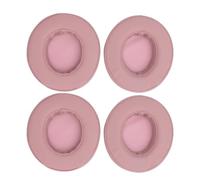 Generic Cojines de Las Almohadillas para los Oídos de los Auriculares, Reemplazo Suave de Las Almohadillas de Auriculares de la Espuma de la Memoria para el Juego (Rosáceo)