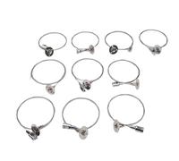 Generic Colgador de Letreros de Techo Resistente, 10 Uds., Alambre de Acero Inoxidable de 2mx1,5mm para Marco de Fotos (10PCS)