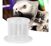 Generic Collar de Recuperación de Cuello de Pájaro Acrílico Duradero para Loros, Curación de Heridas de Plumas Antipicazón, Adecuado para Amantes de Las Aves, 3 Tamaños (S diámetro Exterior 4,8