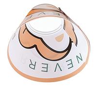 Generic Collar Protector DE Mascotas, Universal Colorido DE Corrosión Química Resistente Al Agua PREVIEN EN Cono DE CELOLO DE Peto para POTA PAR (Letras Blancas M (Peso Recomendado 3,5-6,5 kg))