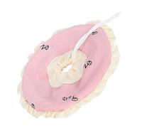 Generic Collar Protector Elizabeth para Mascotas Pequeñas, Círculo Protector para Cobayas, Conejo, Color Rosa, Tamaño L, Material Suave y Transpirable, Evita Arañazos, Lamiendo la Recuperación de