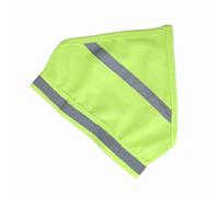 Generic Collar Reflectante para Bufanda para Mascotas, Babero Suave y Cómodo para Perros Pequeños y Medianos, Poliéster, Amarillo Fluorescente, Naranja, S M L (L)